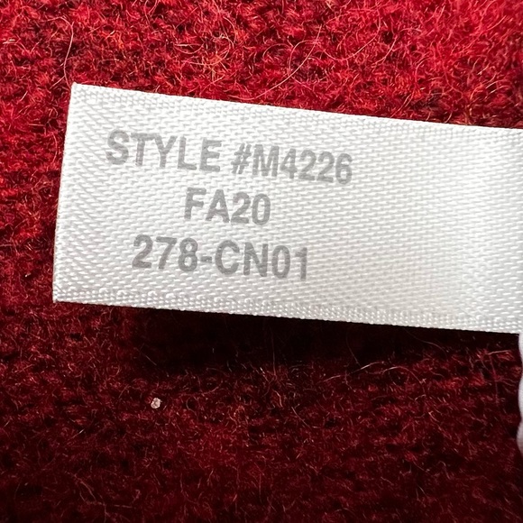 Madewell Raspberry Open Front Cardigan Size M - Picture 9 of 10